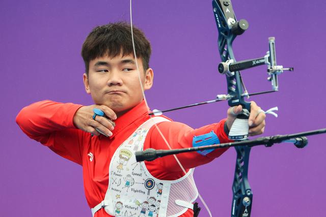中国射箭队奥运选拔赛，新人表现抢眼